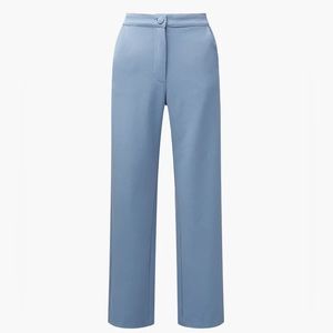 Stormy Blue Relaxed Wide Leg Pant US 2